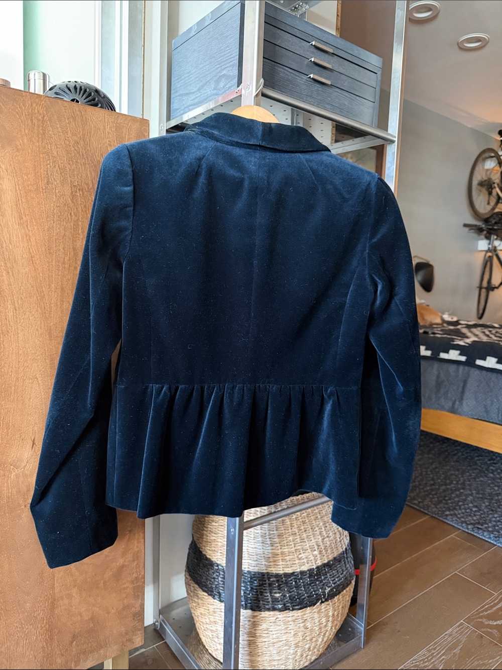 J Crew Velvet Blazer - Picture 2 of 3